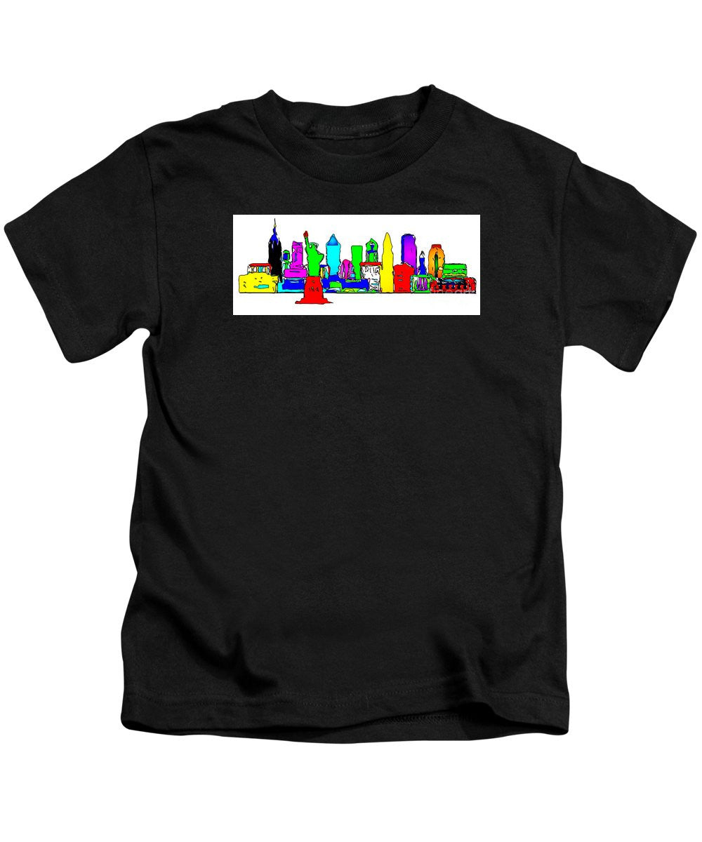 Kids T-Shirt - New York City - Pop Art