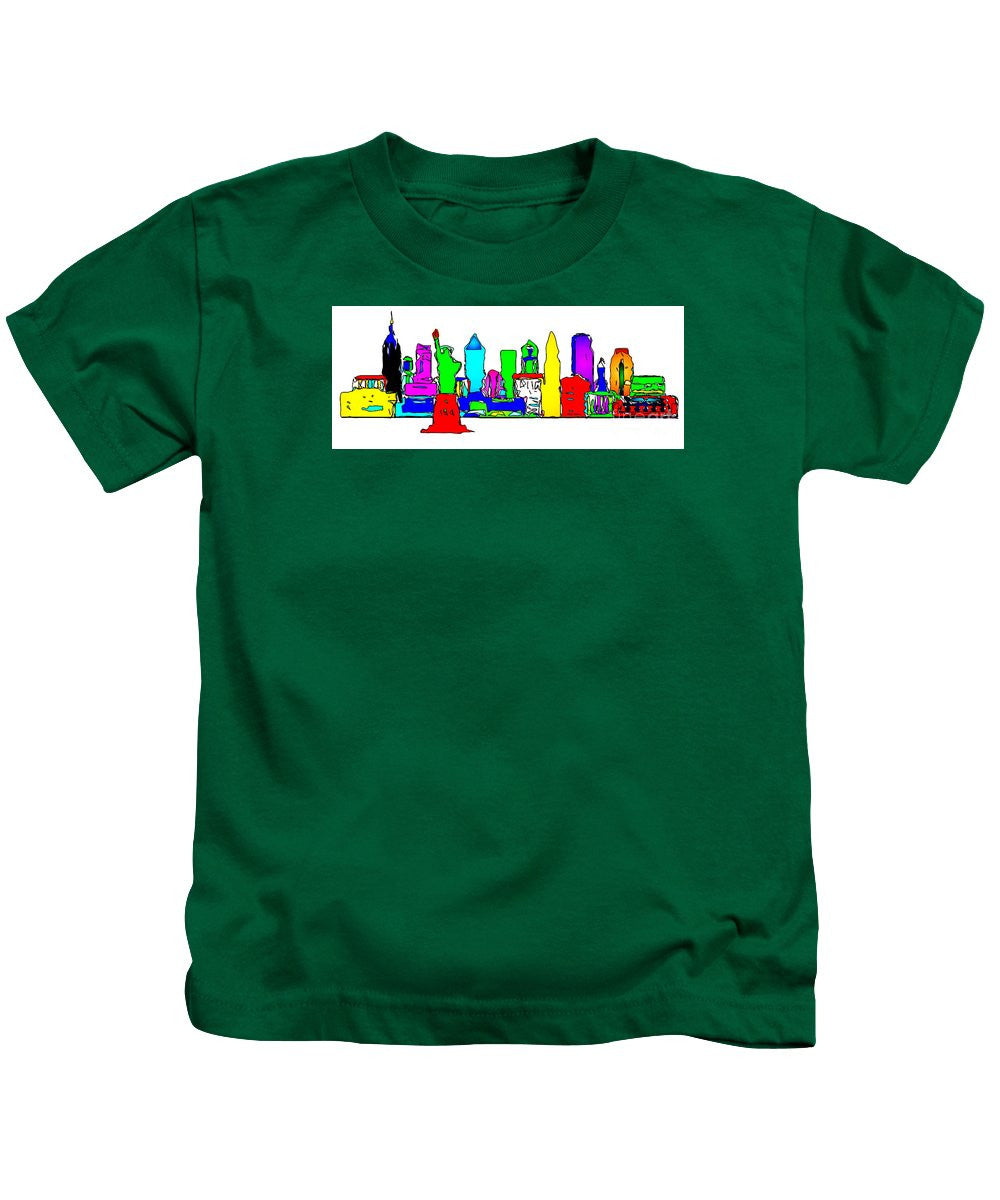 Kids T-Shirt - New York City - Pop Art