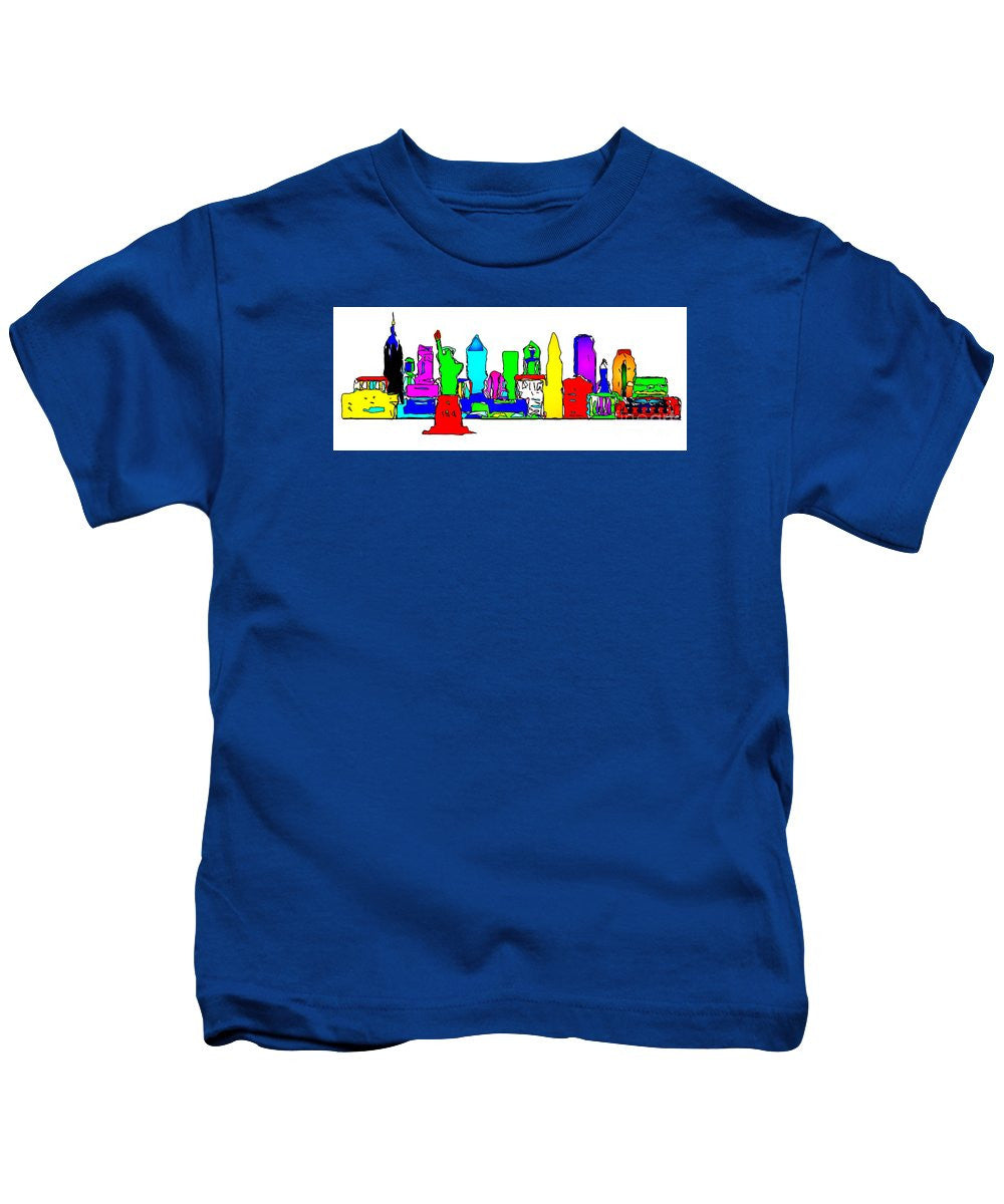 Kids T-Shirt - New York City - Pop Art