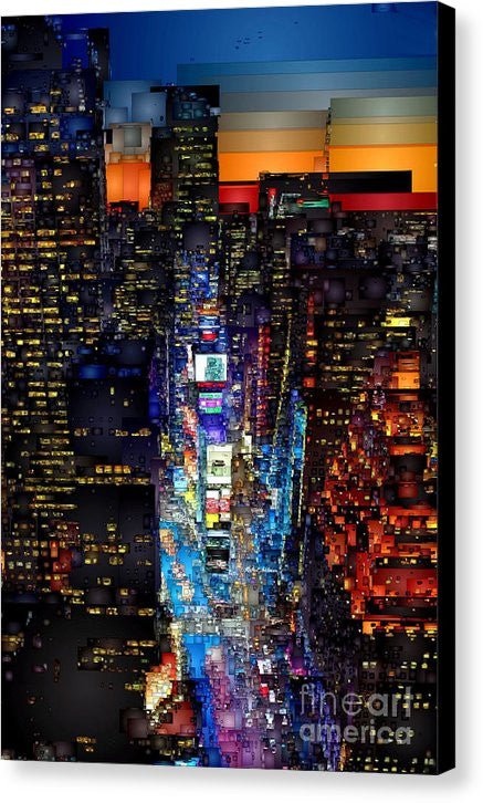 Impression sur toile - New York City - Times Square