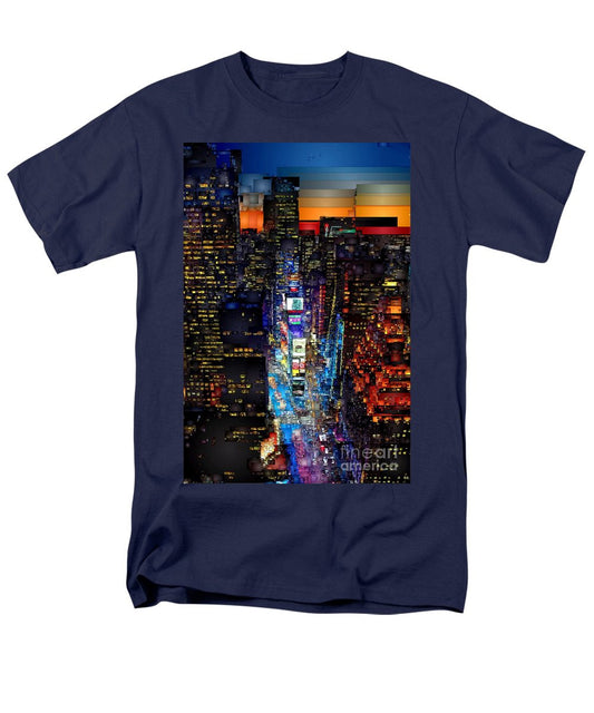 T-shirt pour homme (coupe standard) - New York City - Times Square