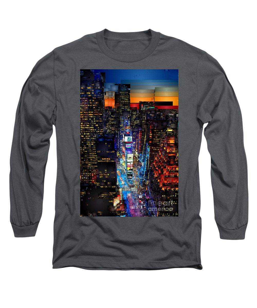 Long Sleeve T-Shirt - New York City - Times Square