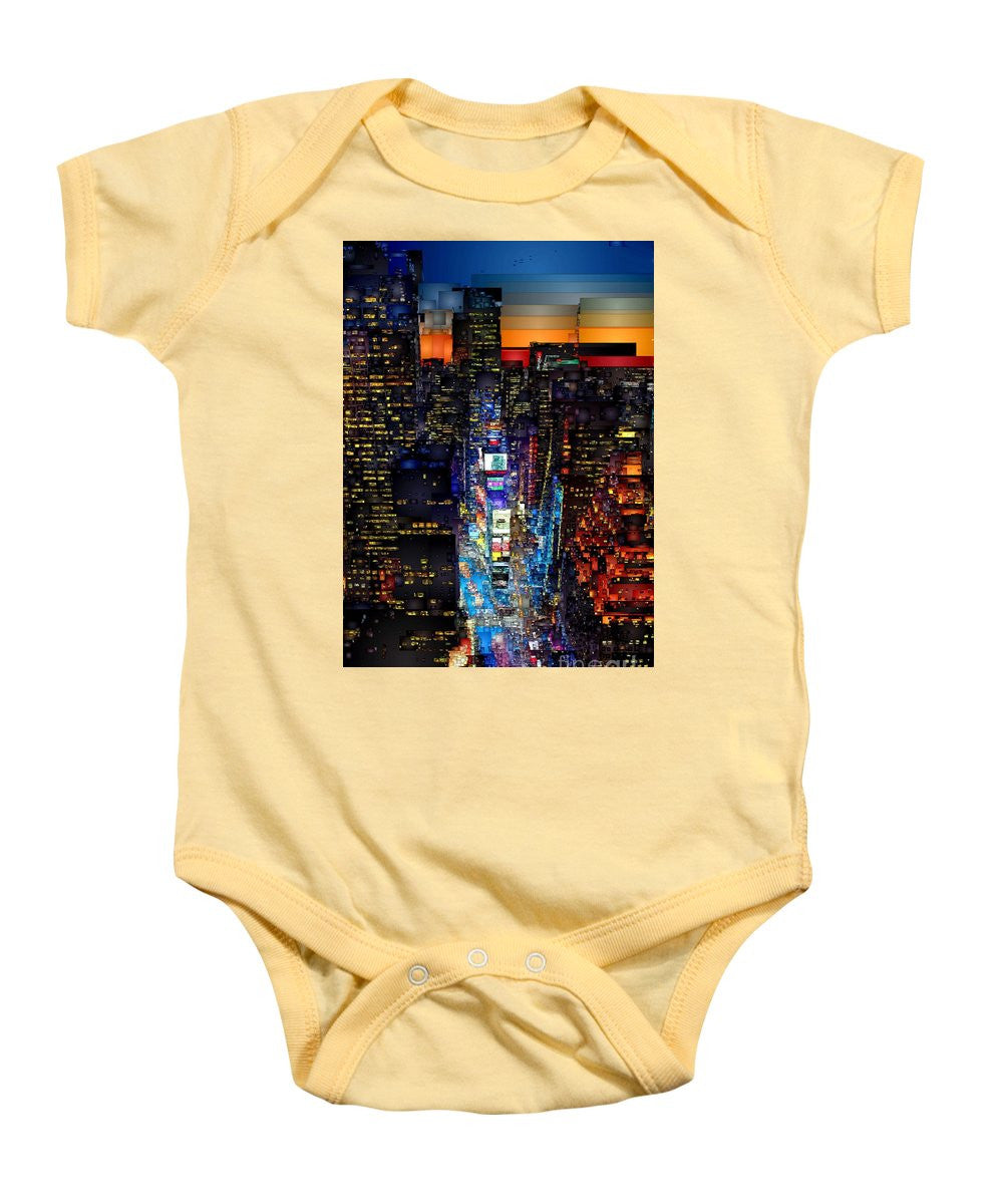 Baby Onesie - New York City - Times Square