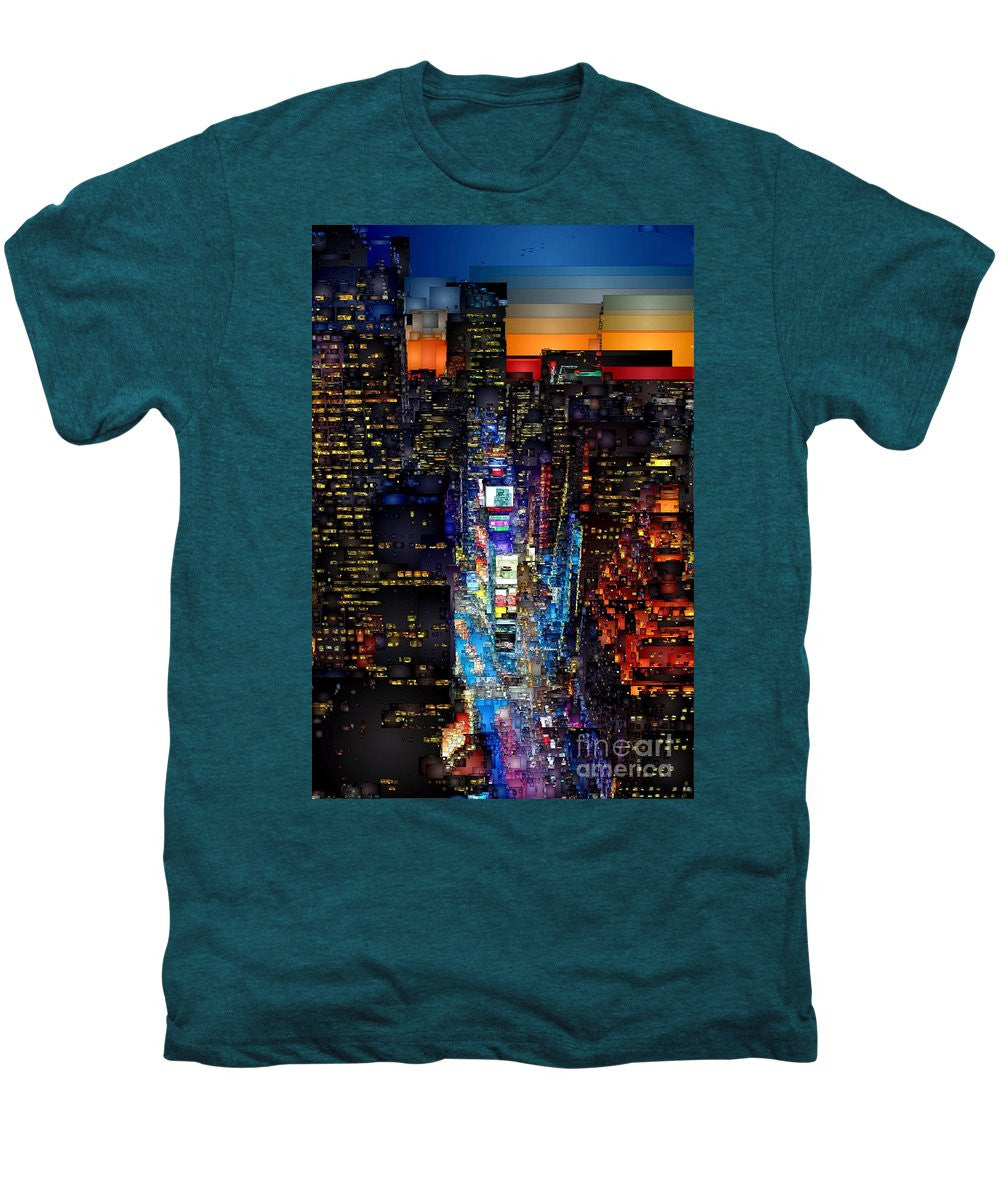 Men's Premium T-Shirt - New York City - Times Square