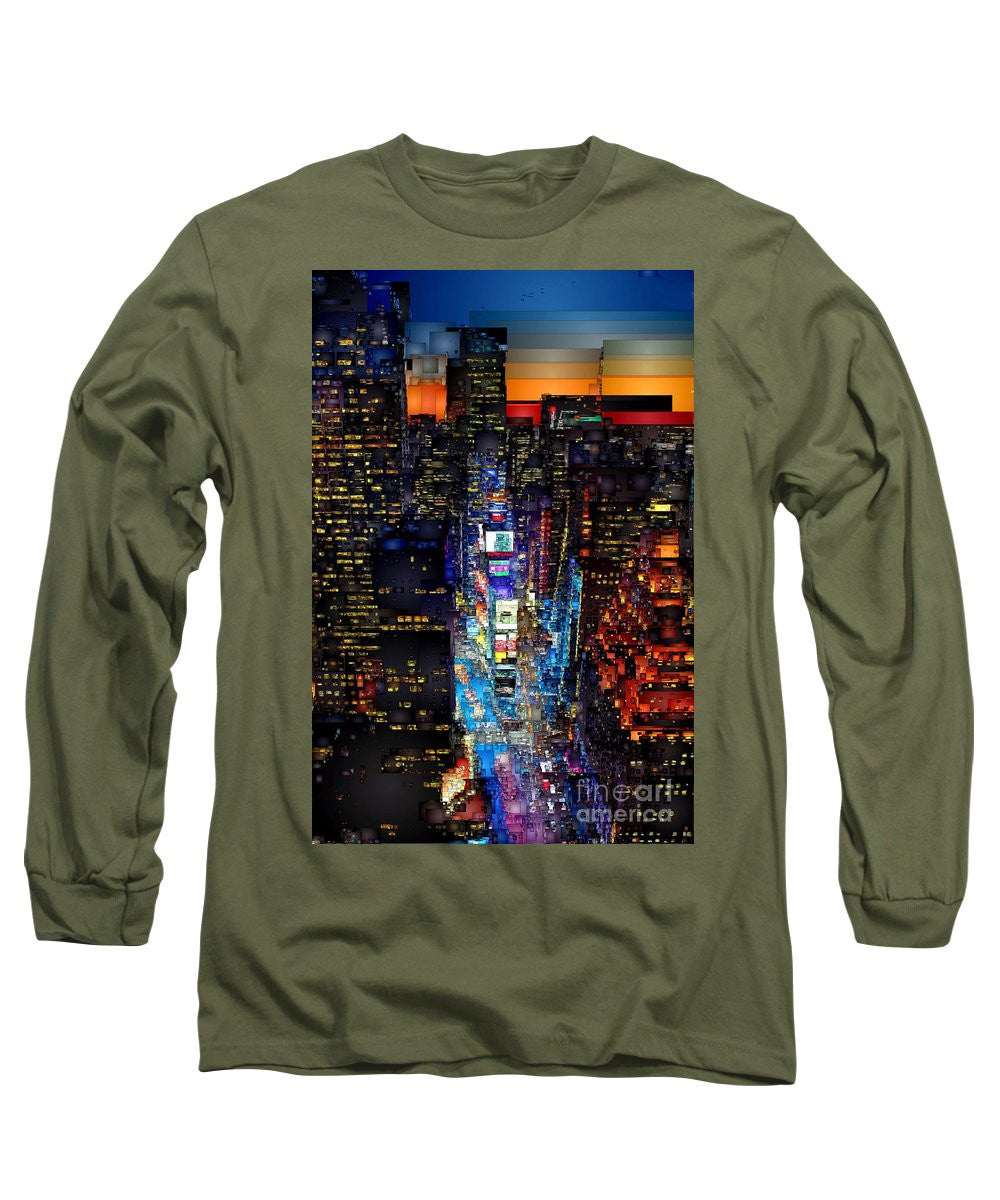 Long Sleeve T-Shirt - New York City - Times Square