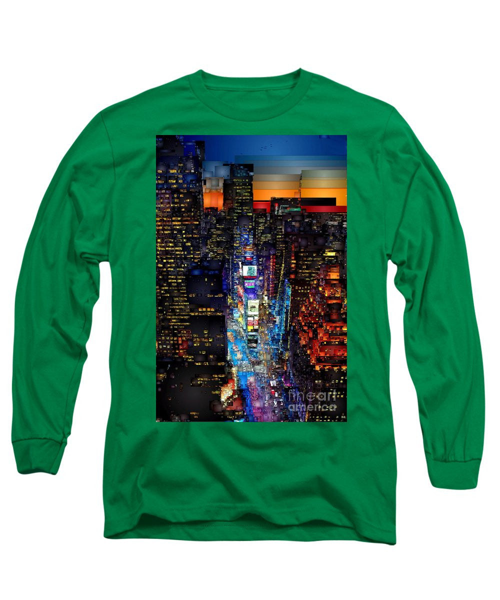 Long Sleeve T-Shirt - New York City - Times Square