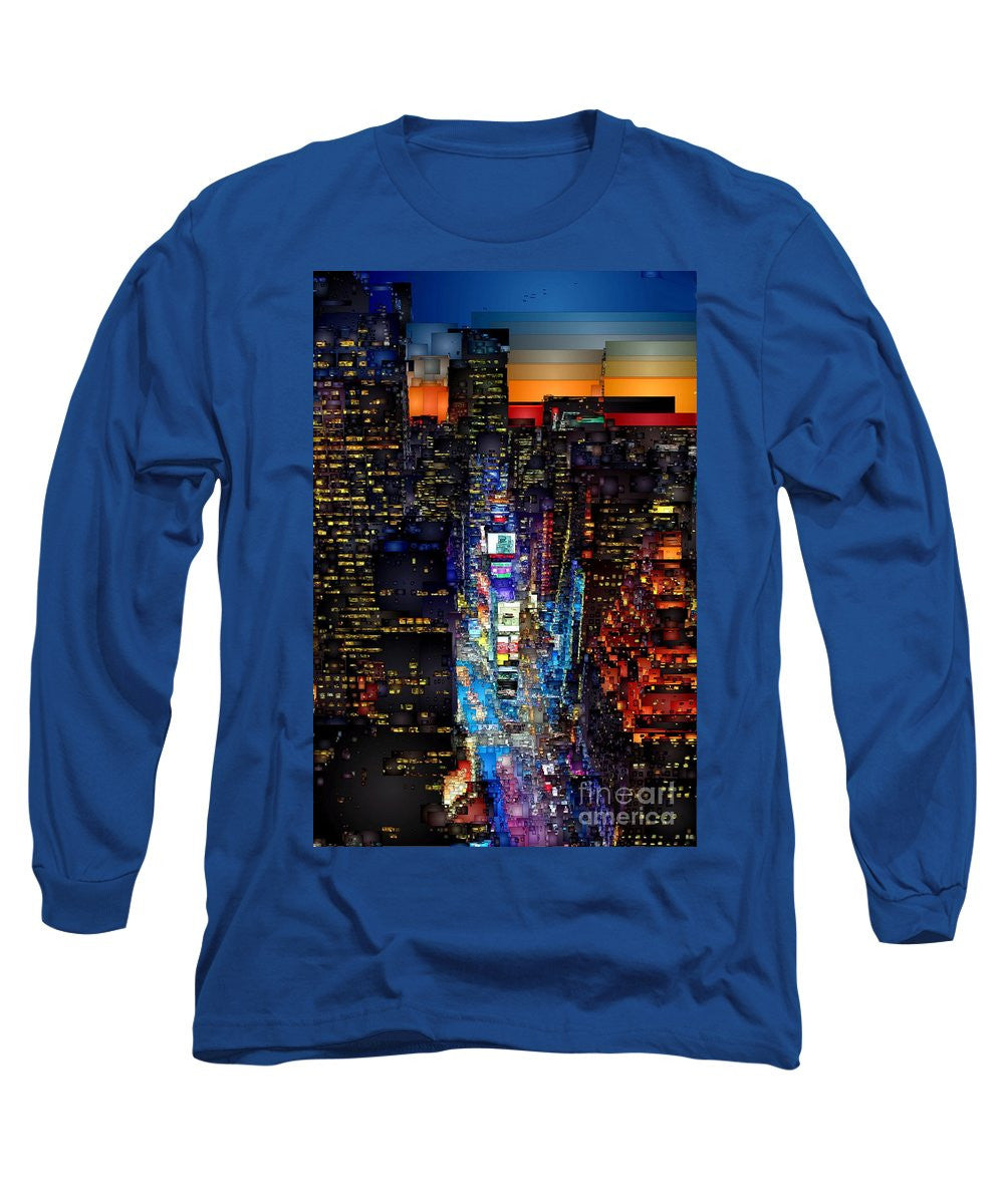 Long Sleeve T-Shirt - New York City - Times Square