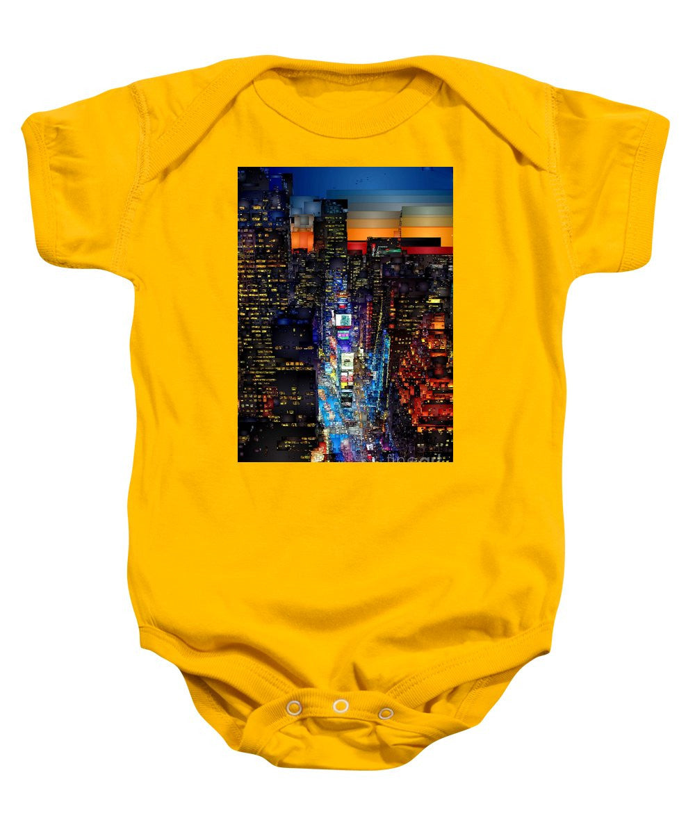 Baby Onesie - New York City - Times Square