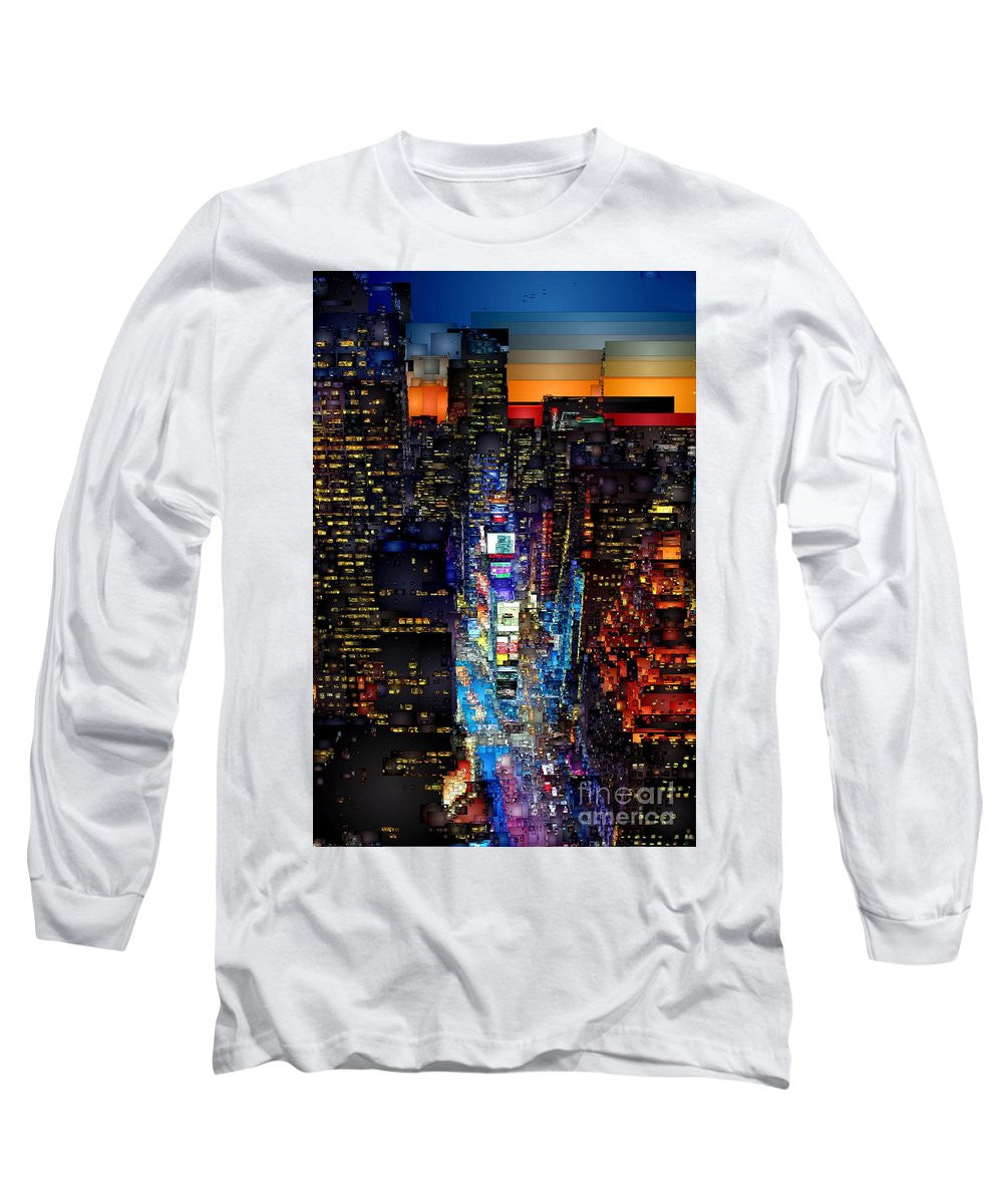 Long Sleeve T-Shirt - New York City - Times Square