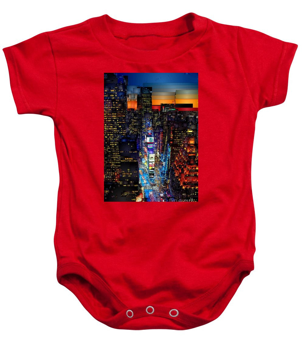 Baby Onesie - New York City - Times Square