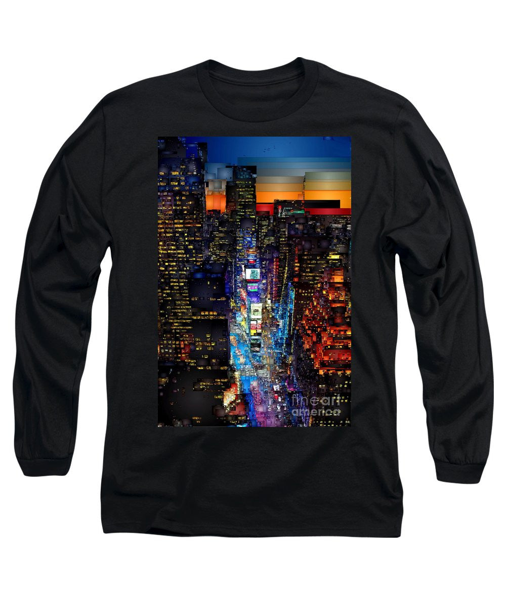 Long Sleeve T-Shirt - New York City - Times Square