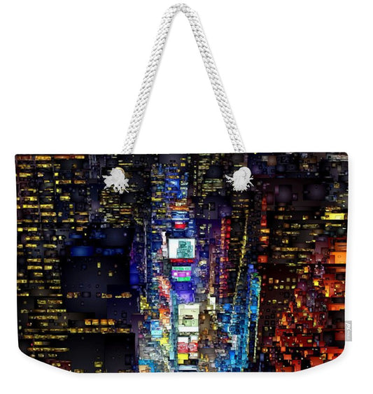 Weekender Tote Bag - New York City - Times Square