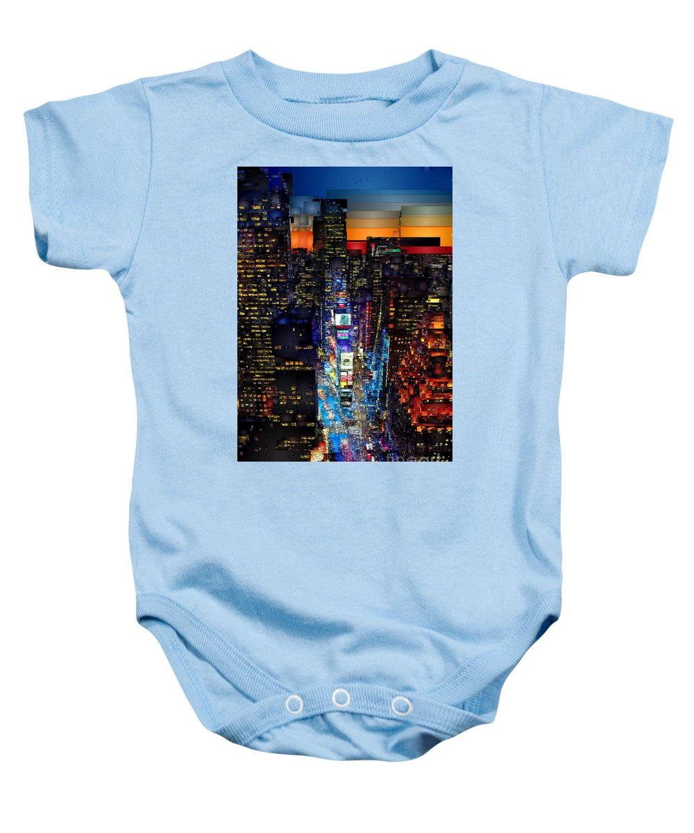 Baby Onesie - New York City - Times Square