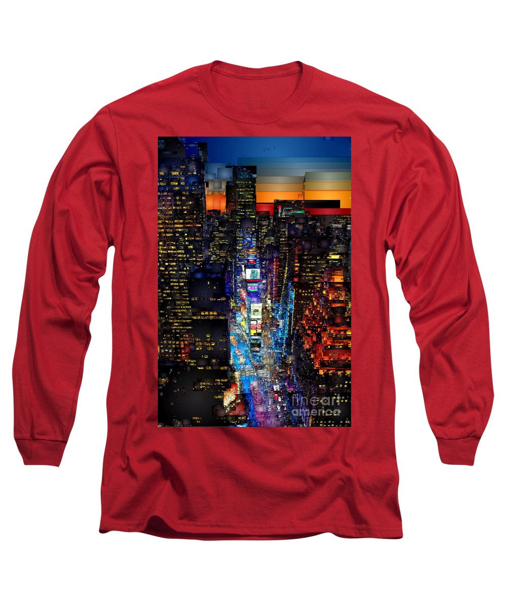 Long Sleeve T-Shirt - New York City - Times Square