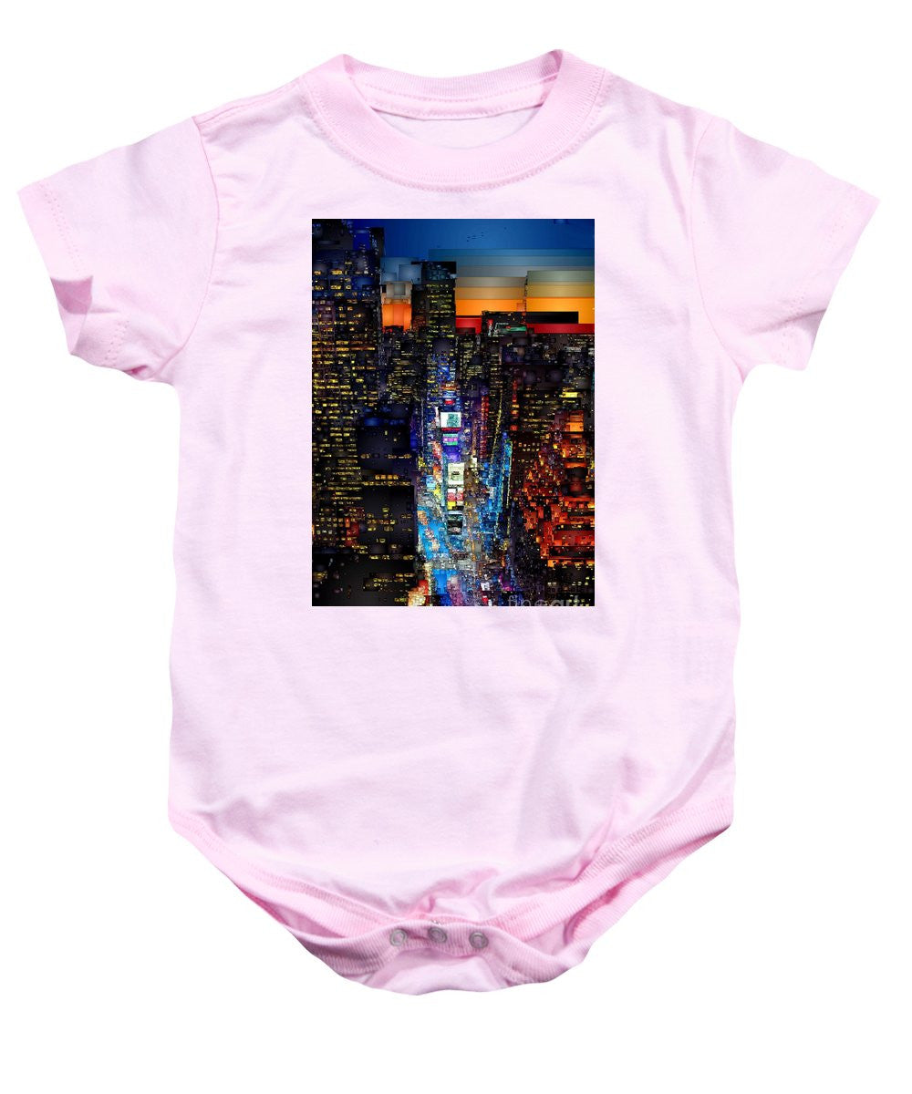 Baby Onesie - New York City - Times Square