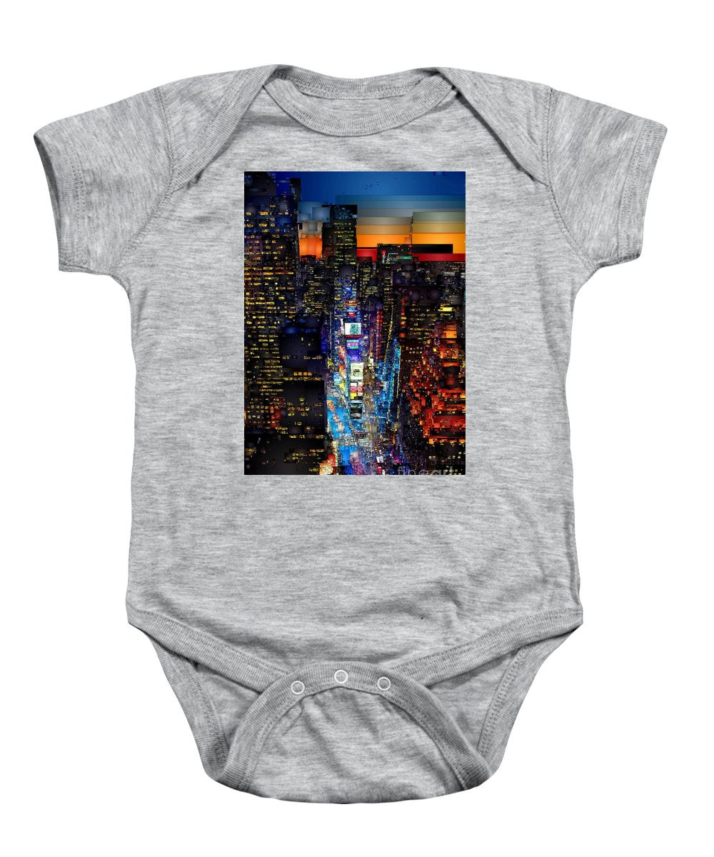 Baby Onesie - New York City - Times Square