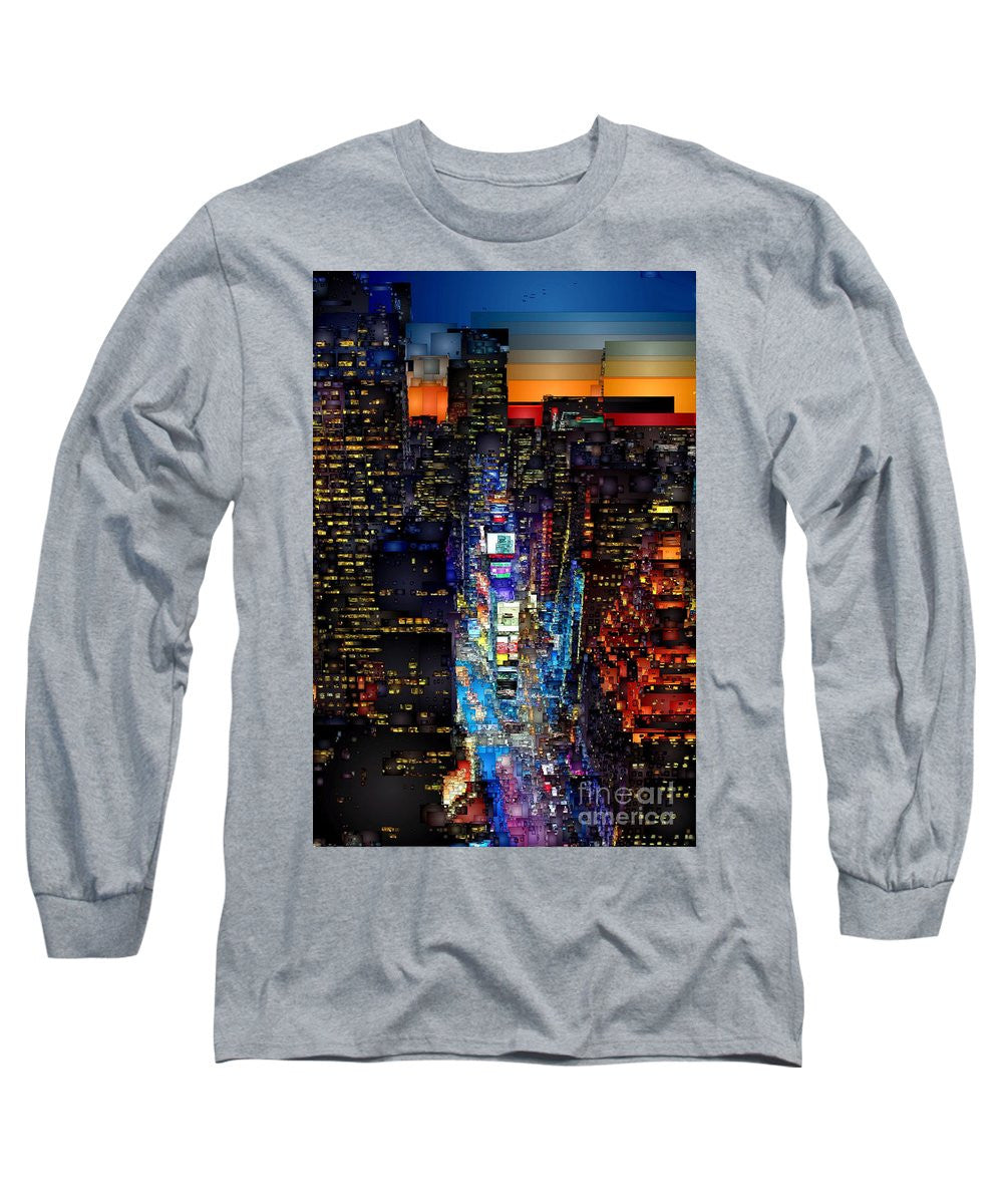 Long Sleeve T-Shirt - New York City - Times Square