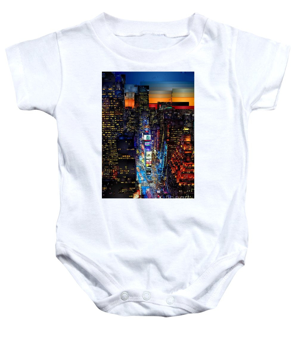 Baby Onesie - New York City - Times Square