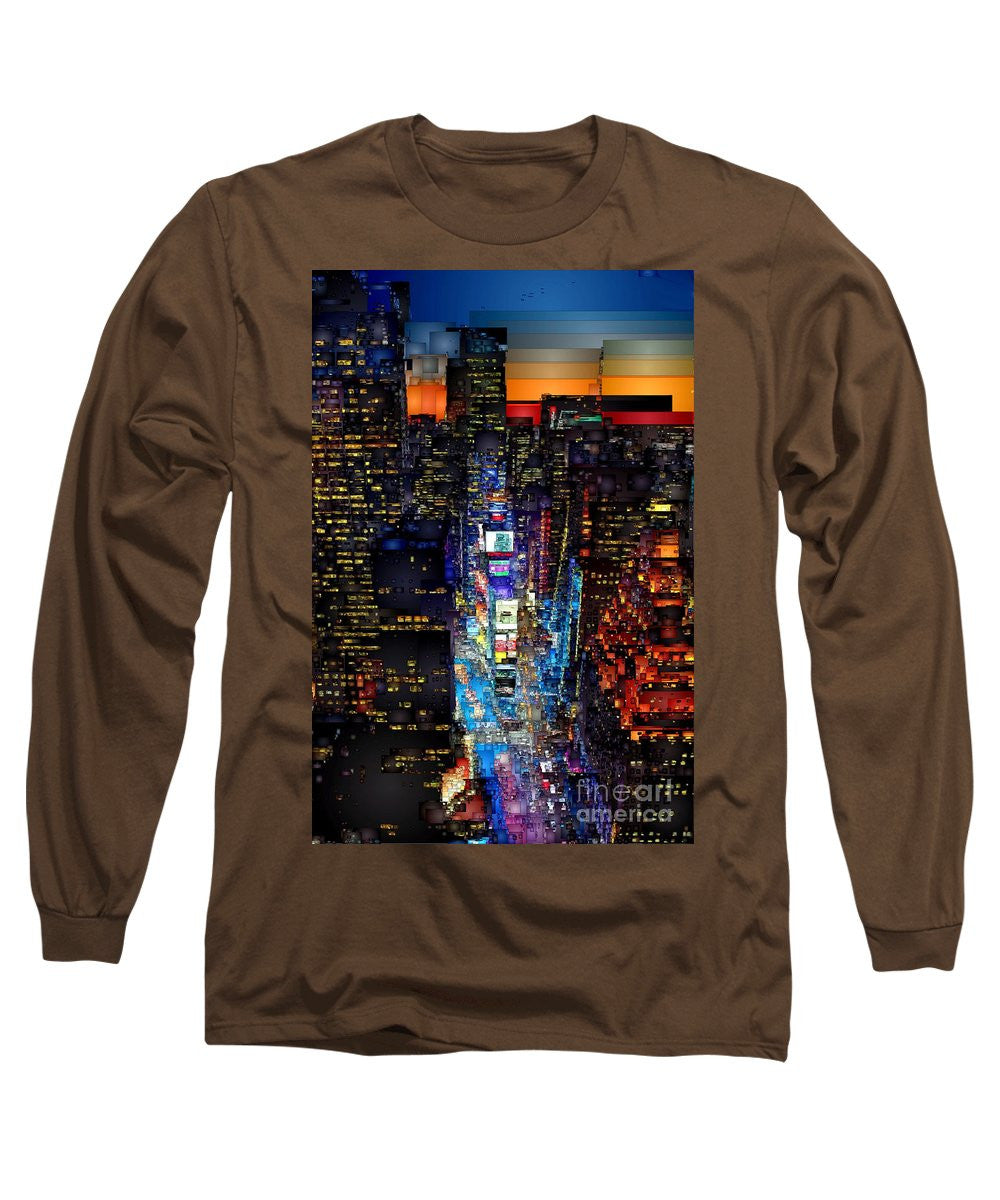 Long Sleeve T-Shirt - New York City - Times Square