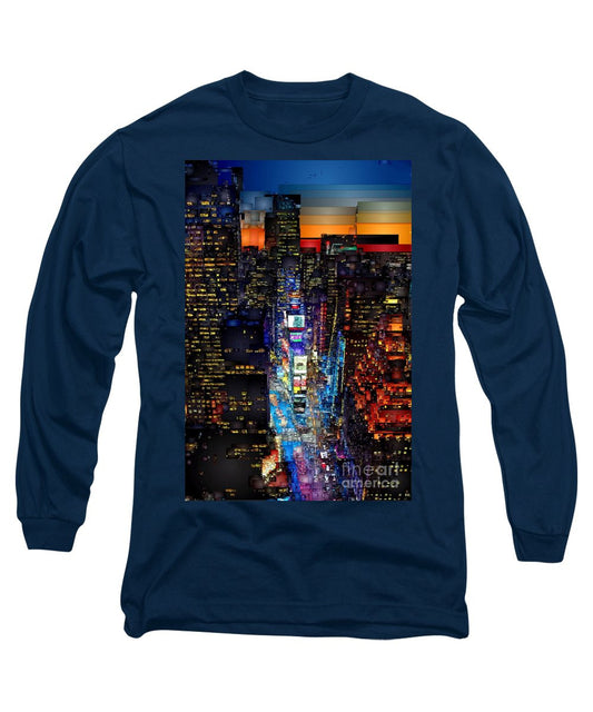 Long Sleeve T-Shirt - New York City - Times Square