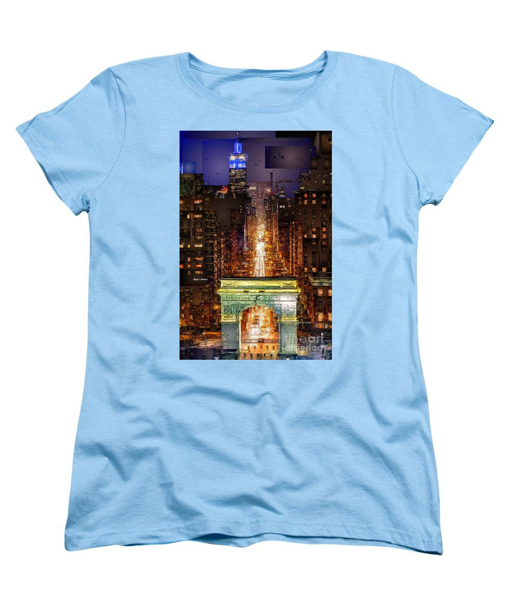 Women's T-Shirt (Standard Cut) - New York City Washington Square