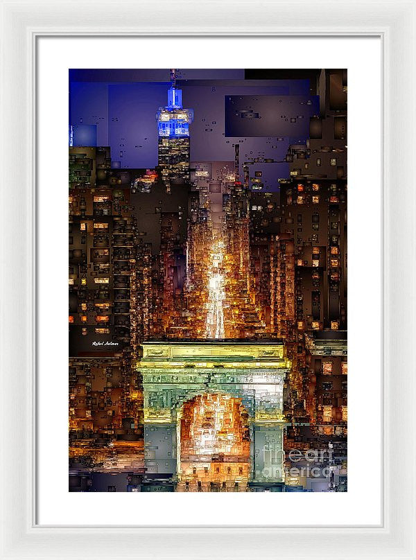 Framed Print - New York City Washington Square