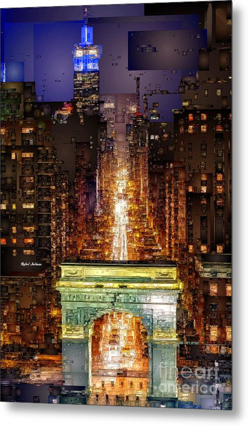 Metal Print - New York City Washington Square