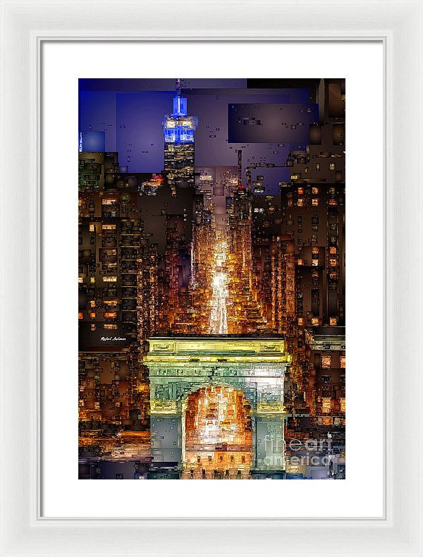 Framed Print - New York City Washington Square