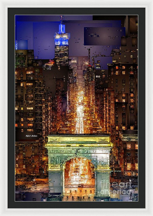 Framed Print - New York City Washington Square