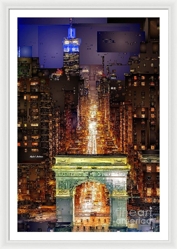 Framed Print - New York City Washington Square