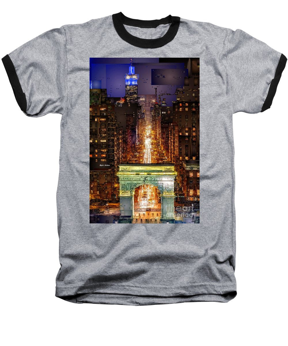 T-shirt de baseball - Place Washington à New York