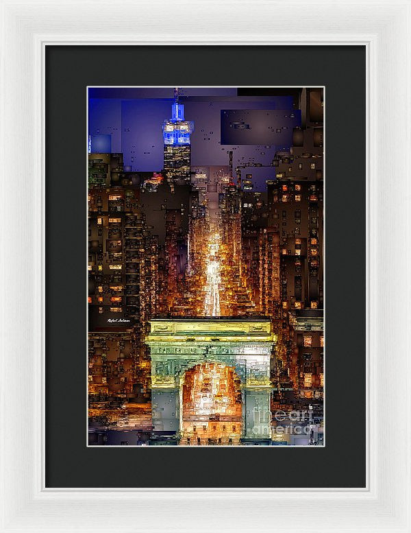 Framed Print - New York City Washington Square