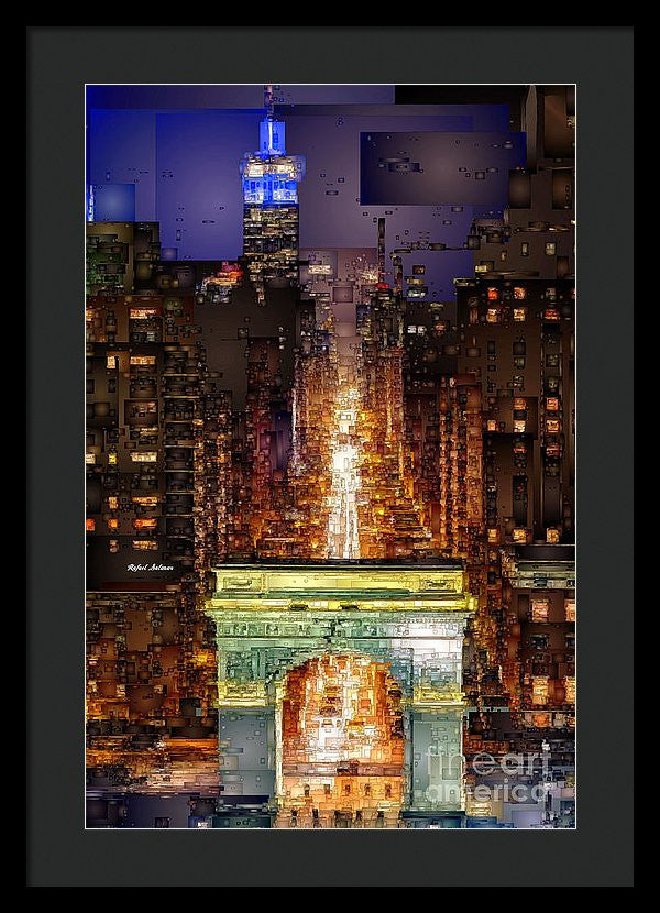 Framed Print - New York City Washington Square