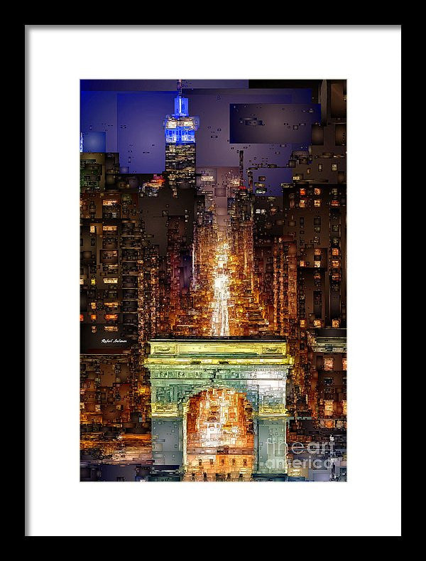 Framed Print - New York City Washington Square