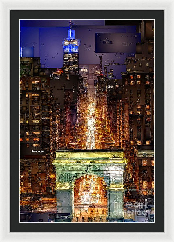 Framed Print - New York City Washington Square