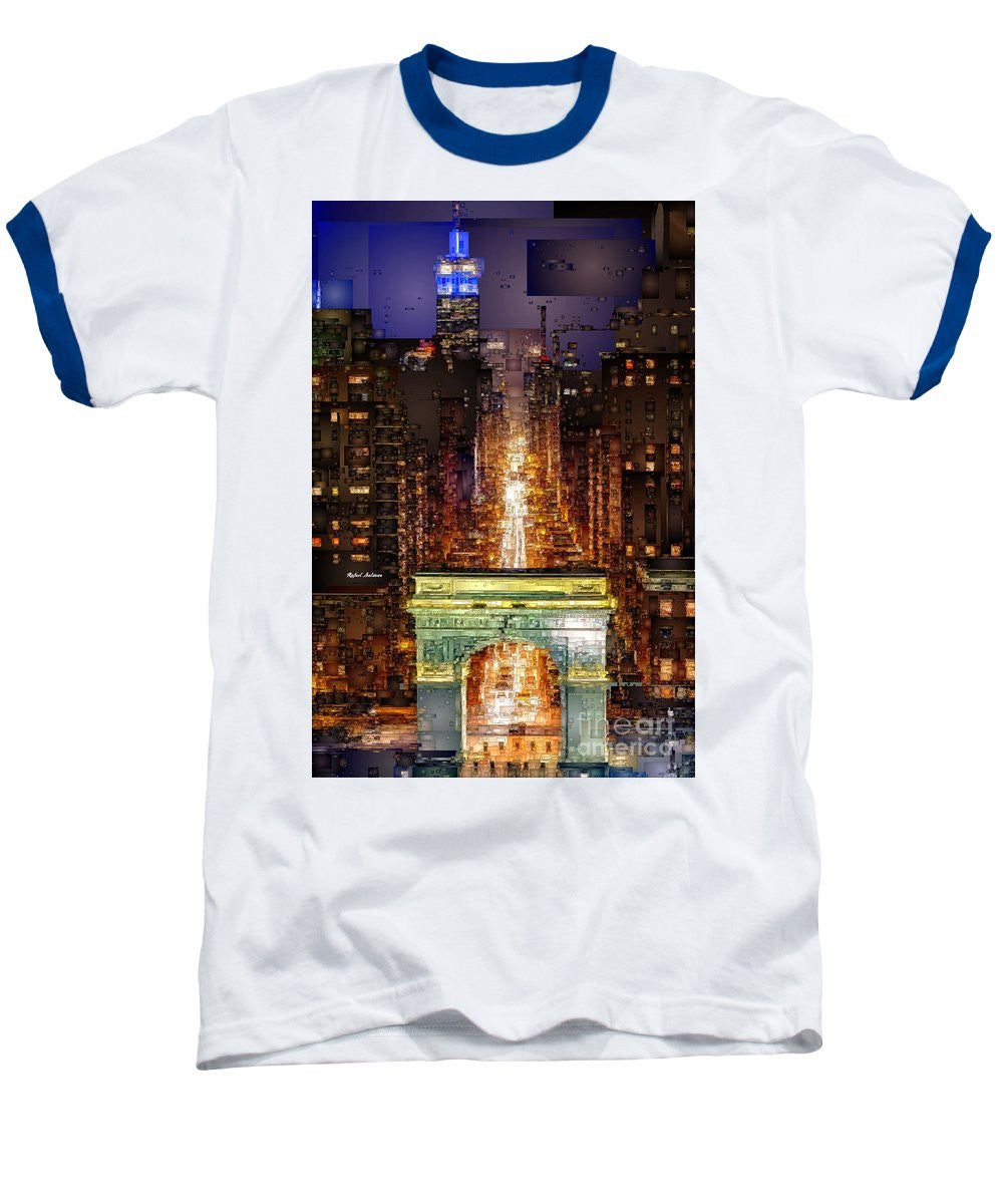 T-shirt de baseball - Place Washington à New York