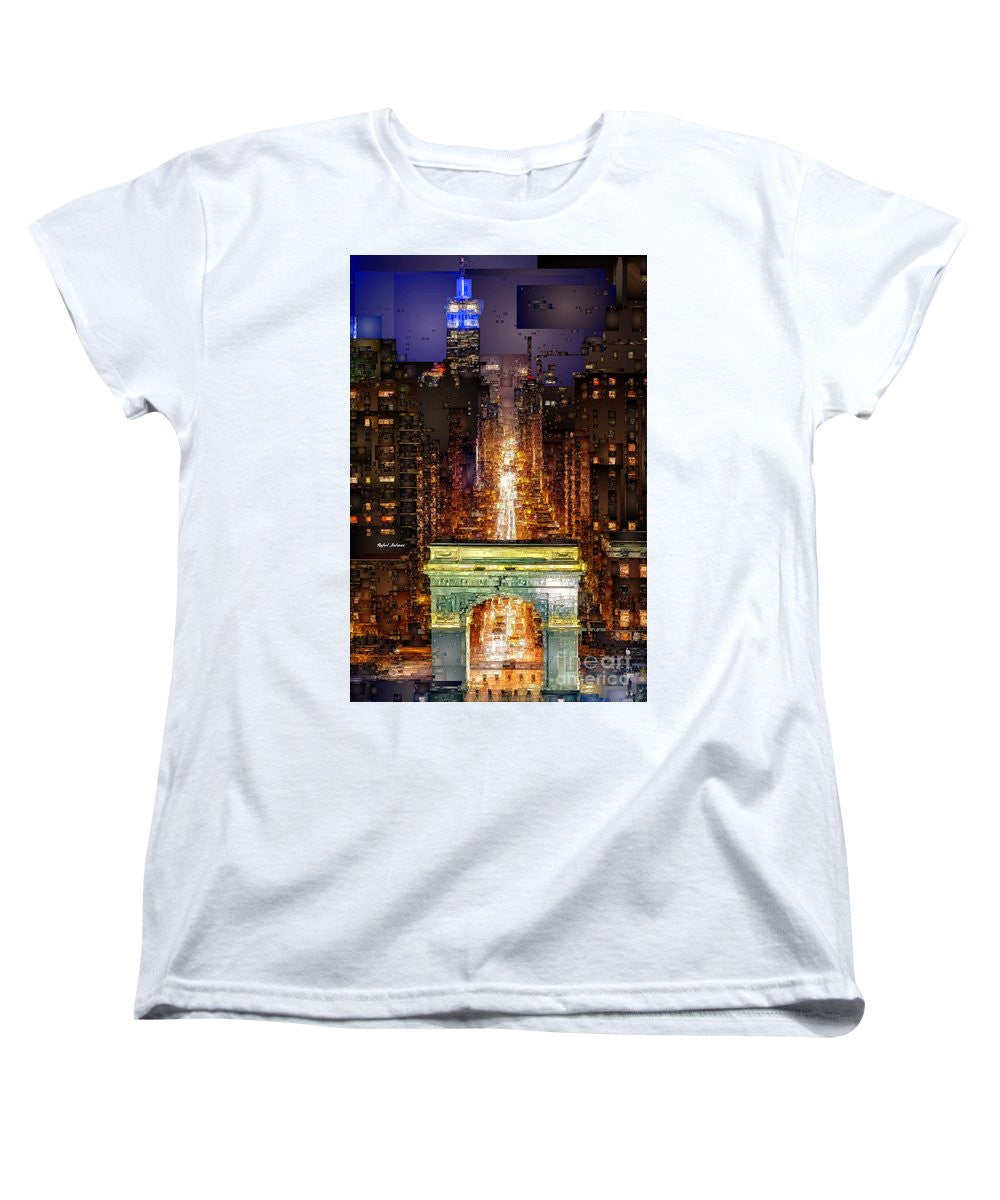 Women's T-Shirt (Standard Cut) - New York City Washington Square