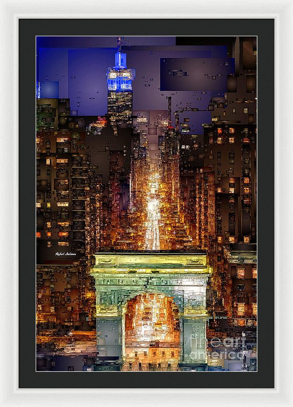 Framed Print - New York City Washington Square