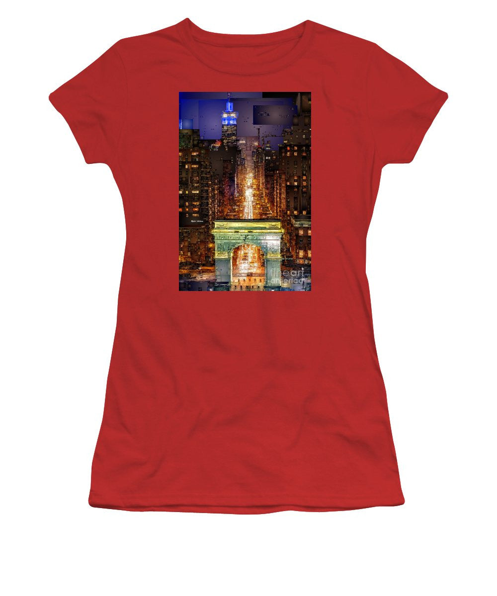 Women's T-Shirt (Junior Cut) - New York City Washington Square