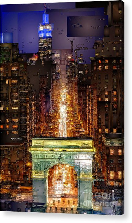 Acrylic Print - New York City Washington Square