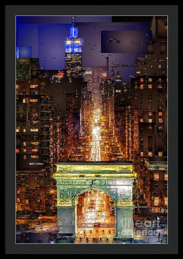 Framed Print - New York City Washington Square