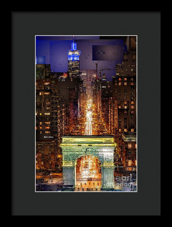 Framed Print - New York City Washington Square