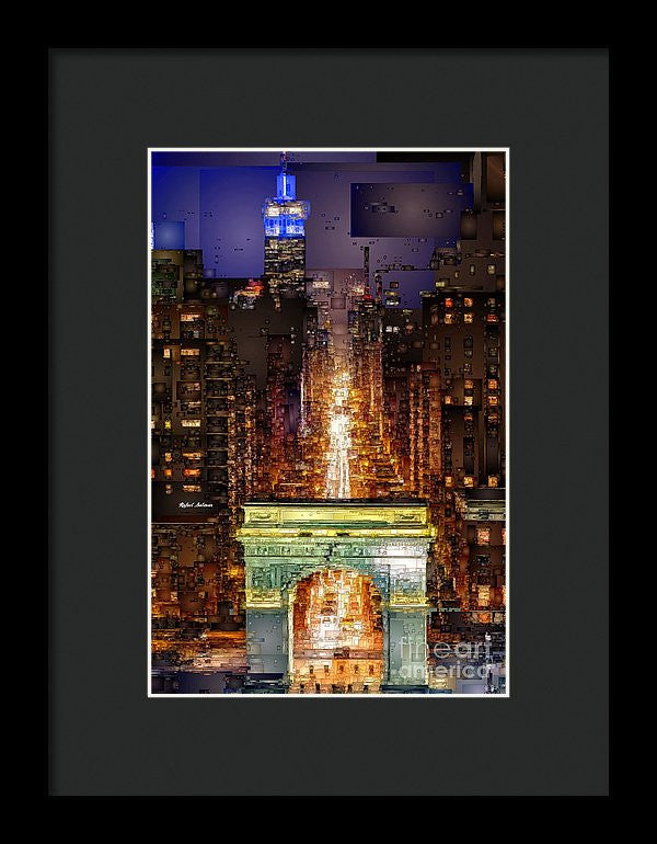 Framed Print - New York City Washington Square