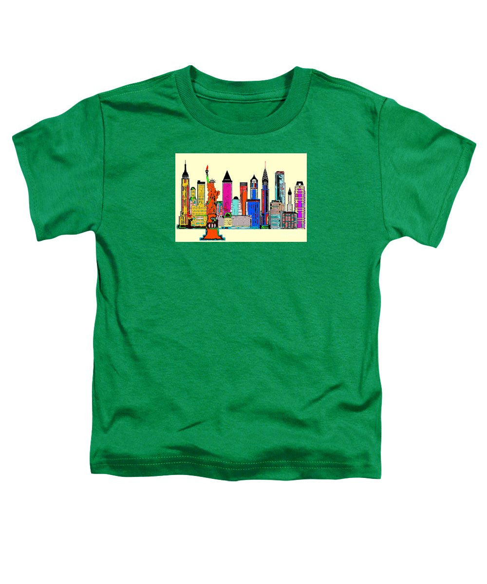 T-shirt pour tout-petits - New York - La grande ville