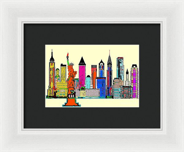 Framed Print - New York - The Big City