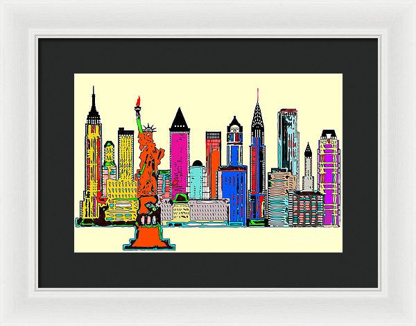 Framed Print - New York - The Big City