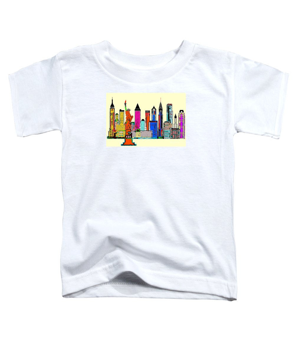 T-shirt pour tout-petits - New York - La grande ville