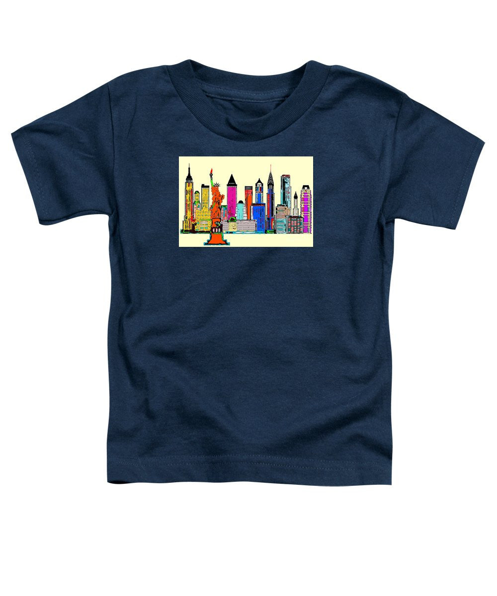 T-shirt pour tout-petits - New York - La grande ville