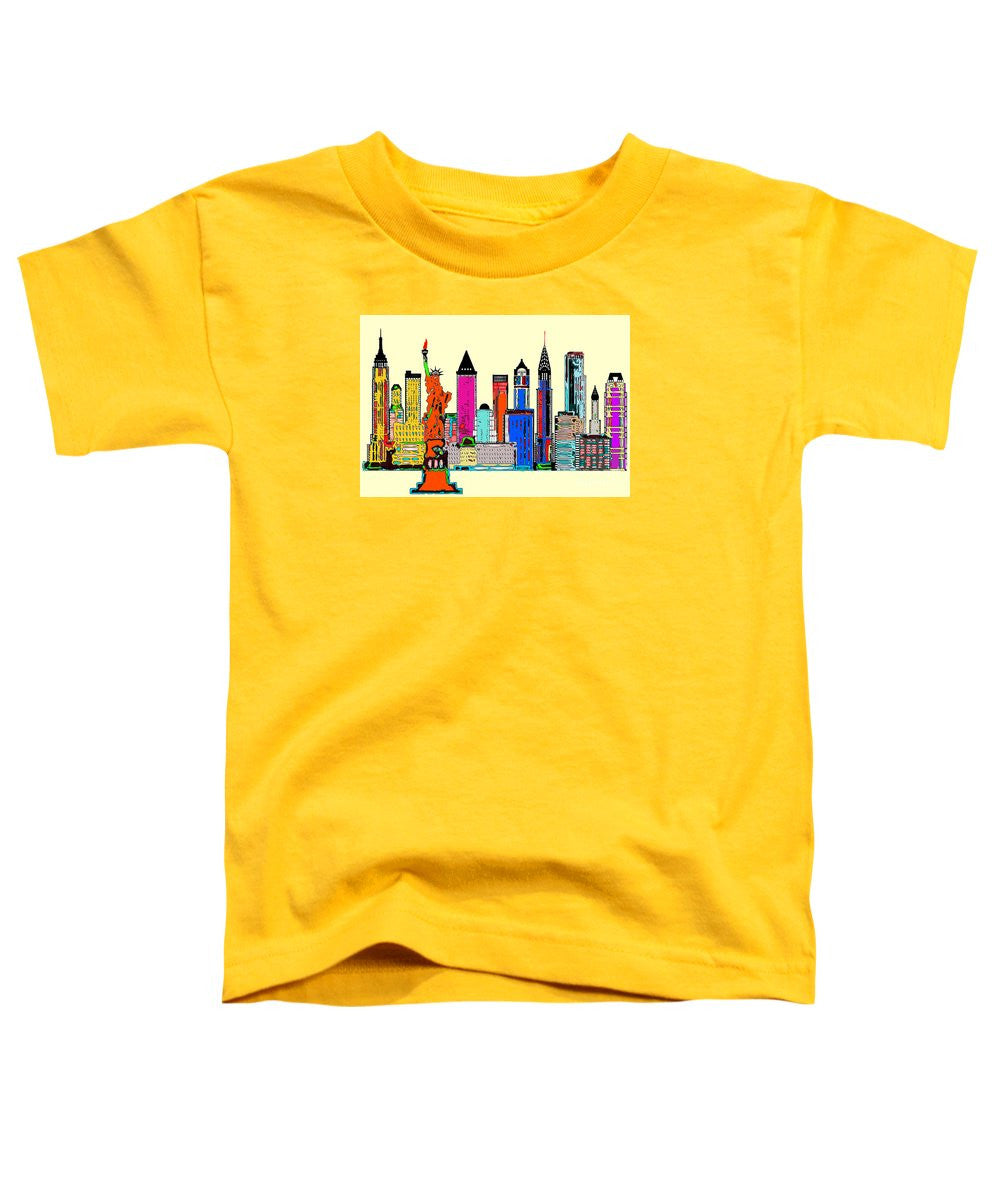 T-shirt pour tout-petits - New York - La grande ville