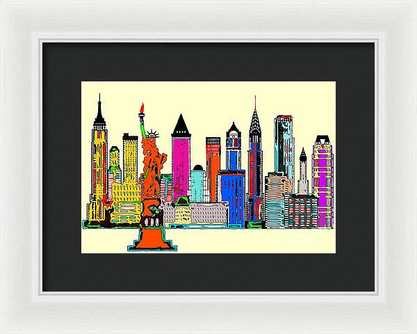 Framed Print - New York - The Big City